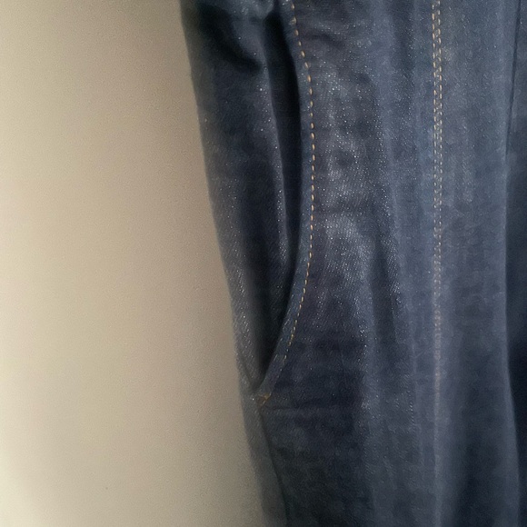 Banana Republic, denim jumpsuit, size 6 - Picture 2 of 6